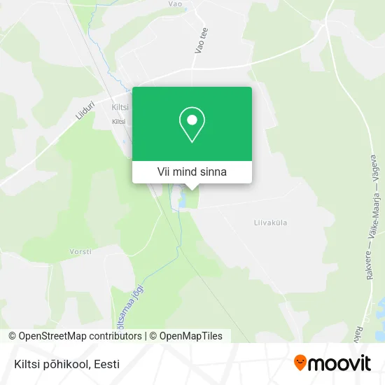 Kiltsi põhikool kaart