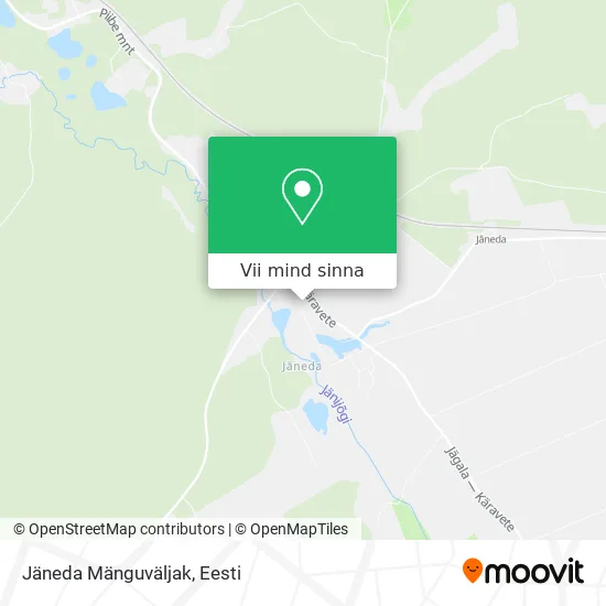 Jäneda Mänguväljak kaart
