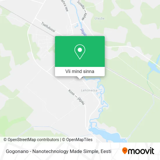 Gogonano - Nanotechnology Made Simple kaart