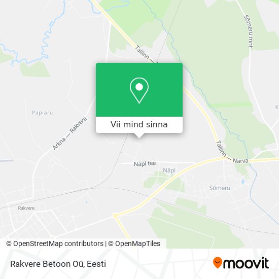 Rakvere Betoon Oü kaart