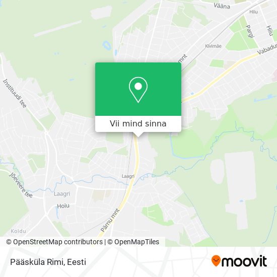Pääsküla Rimi kaart
