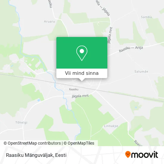 Raasiku Mänguväljak kaart