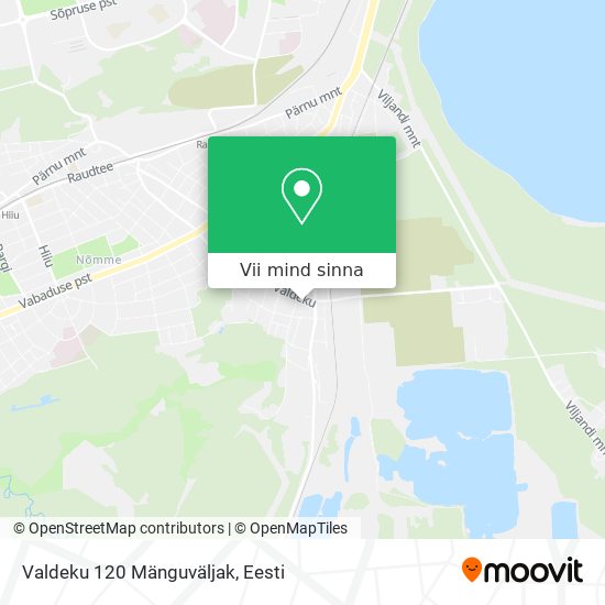Valdeku 120 Mänguväljak kaart