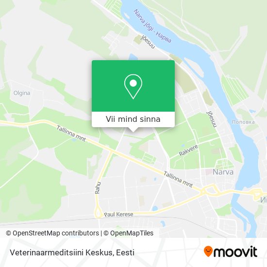 Veterinaarmeditsiini Keskus kaart