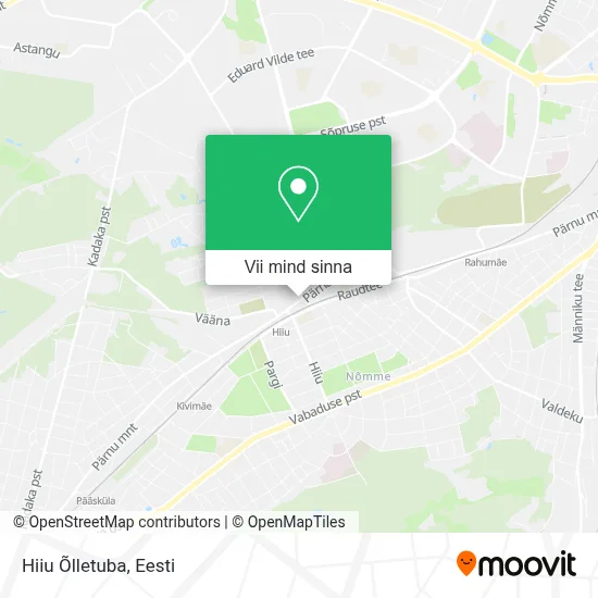 Hiiu Õlletuba kaart