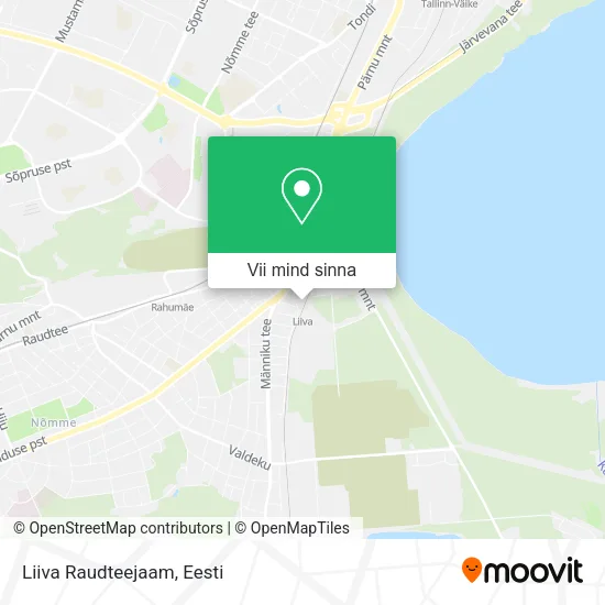 Liiva Raudteejaam kaart