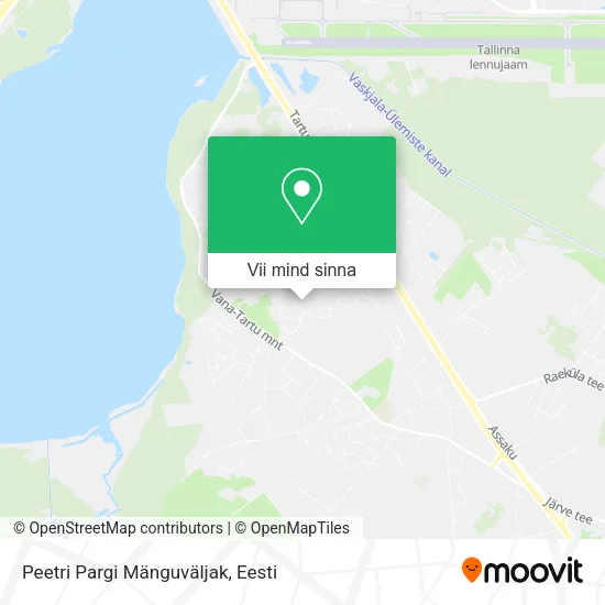 Peetri Pargi Mänguväljak kaart