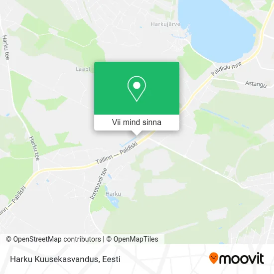 Harku Kuusekasvandus kaart