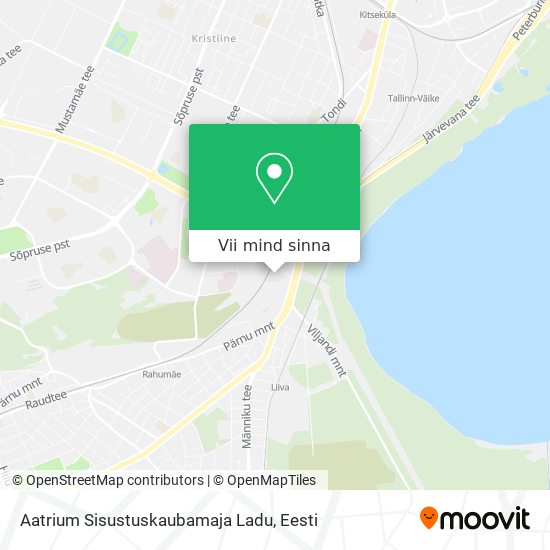 Aatrium Sisustuskaubamaja Ladu kaart