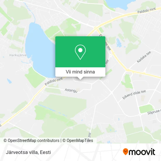 Järveotsa villa kaart