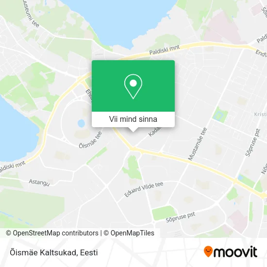 Õismäe Kaltsukad kaart