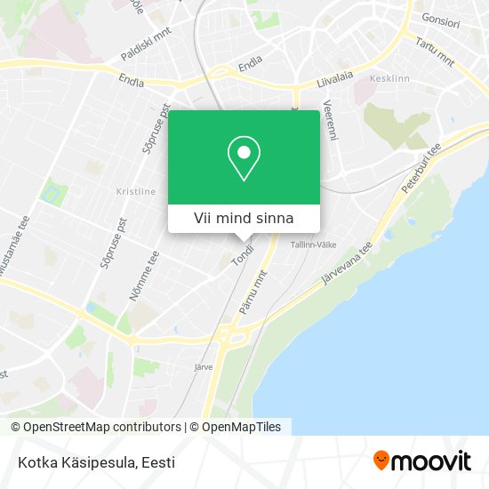 Kotka Käsipesula kaart