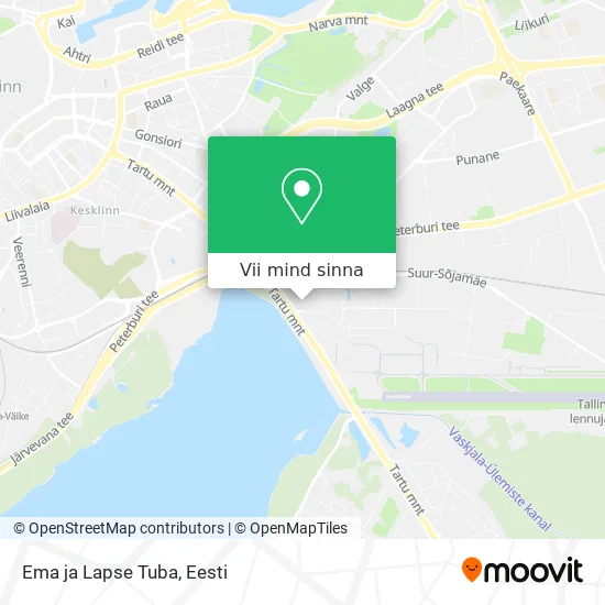 Ema ja Lapse Tuba kaart