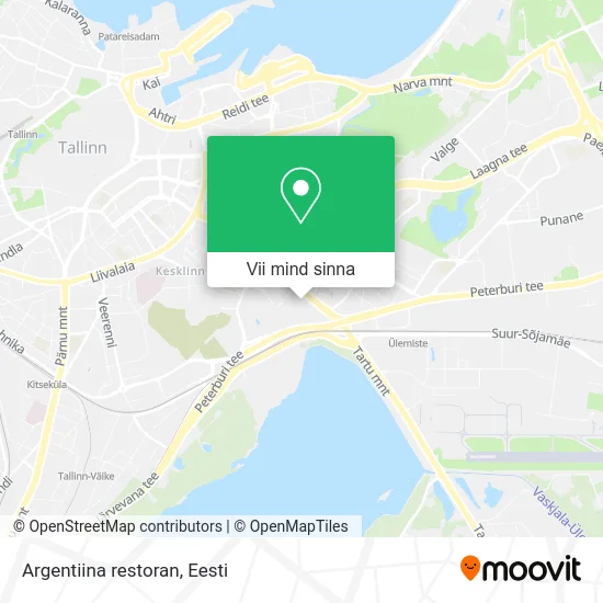 Argentiina restoran kaart