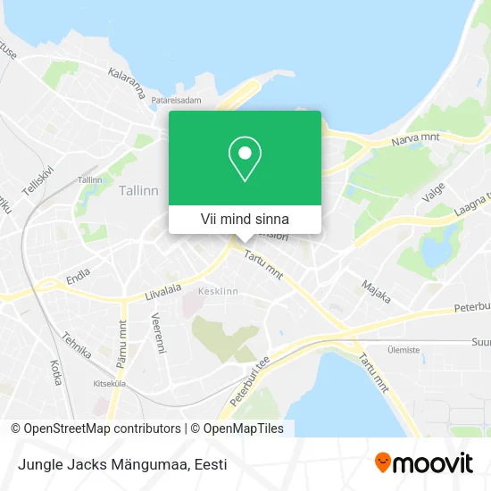 Jungle Jacks Mängumaa kaart