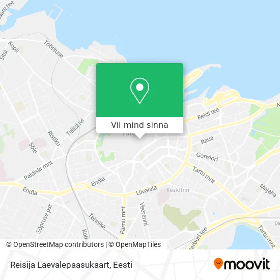 Reisija Laevalepaasukaart kaart