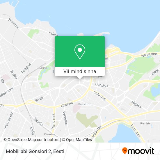 Mobiiliabi Gonsiori 2 kaart