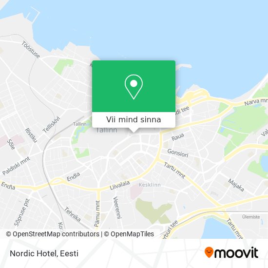 Nordic Hotel kaart