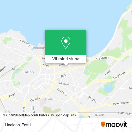 Linalaps kaart