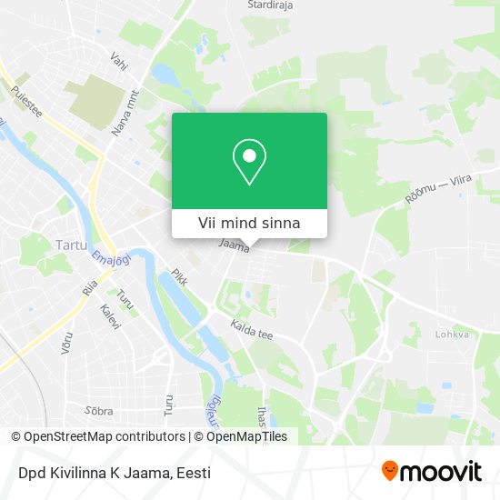 Dpd Kivilinna K Jaama kaart