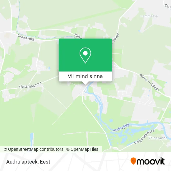 Audru apteek kaart