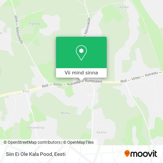 Siin Ei Ole Kala Pood kaart