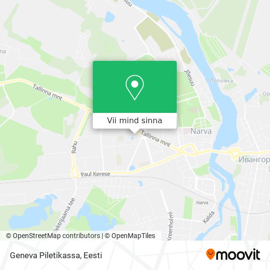 Geneva Piletikassa kaart