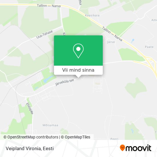 Veipland Vironia kaart