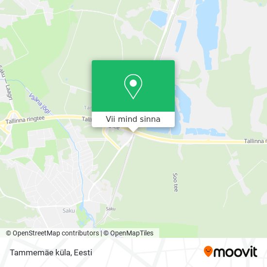 Tammemäe küla kaart