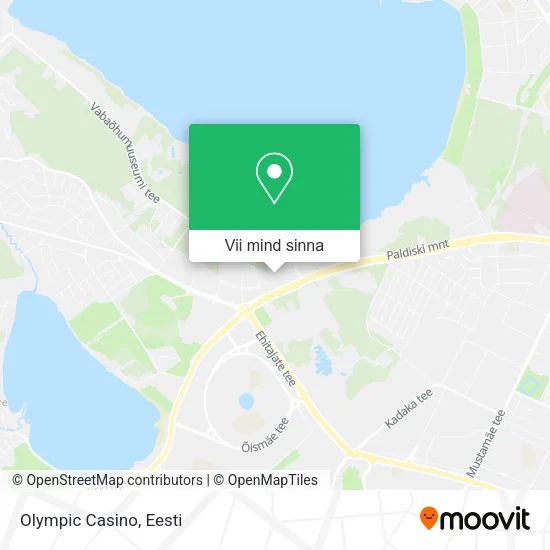 Olympic Casino kaart
