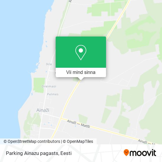 Parking Ainazu pagasts kaart