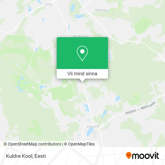 Kuldre Kool kaart