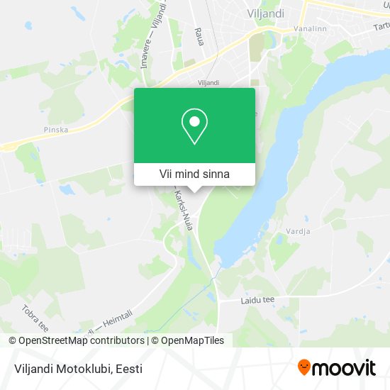 Viljandi Motoklubi kaart