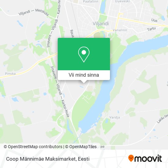 Coop Männimäe Maksimarket kaart
