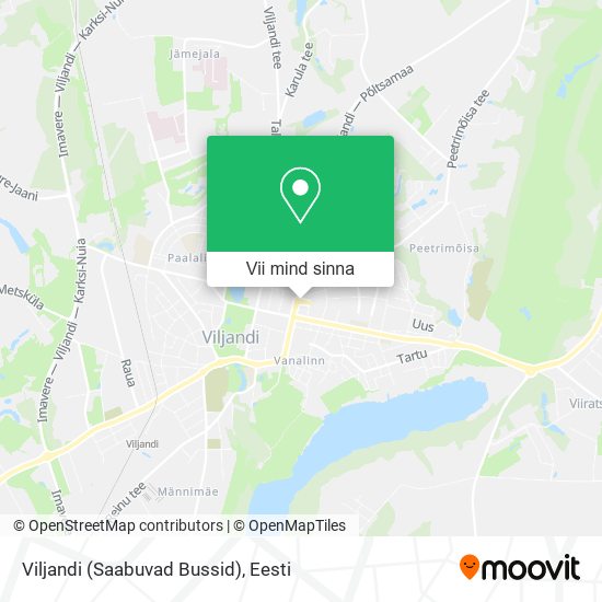 Viljandi (Saabuvad Bussid) kaart