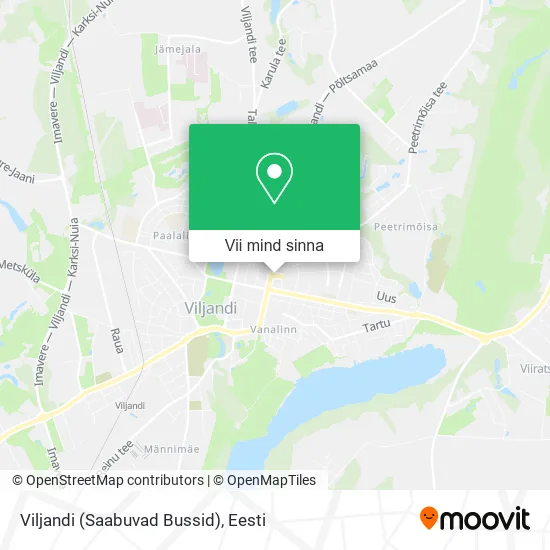 Viljandi (Saabuvad Bussid) kaart