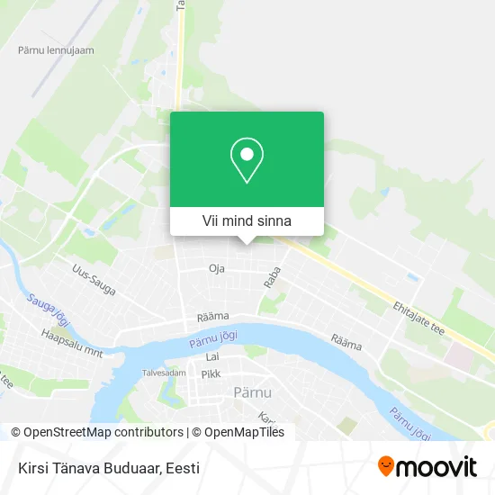 Kirsi Tänava Buduaar kaart