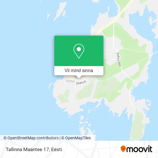 Tallinna Maantee 17 kaart