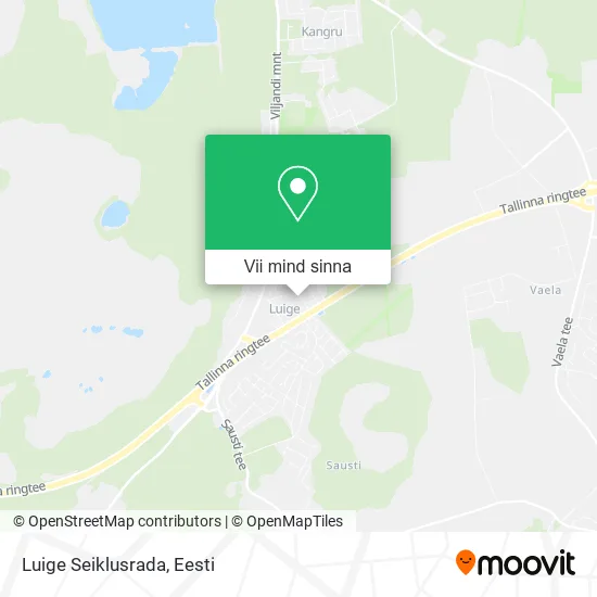 Luige Seiklusrada kaart
