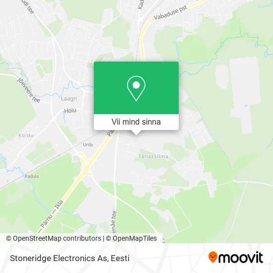 Stoneridge Electronics As kaart