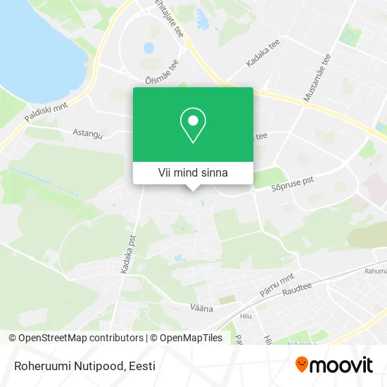 Roheruumi Nutipood kaart