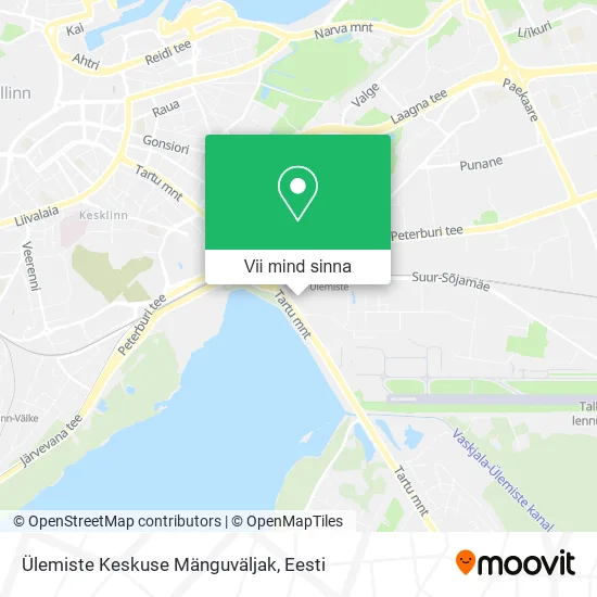 Ülemiste Keskuse Mänguväljak kaart