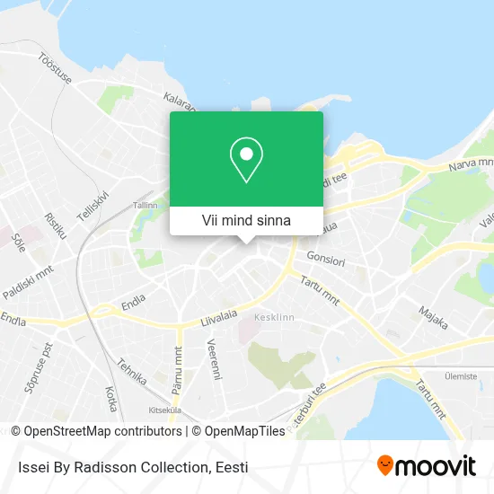 Issei By Radisson Collection kaart