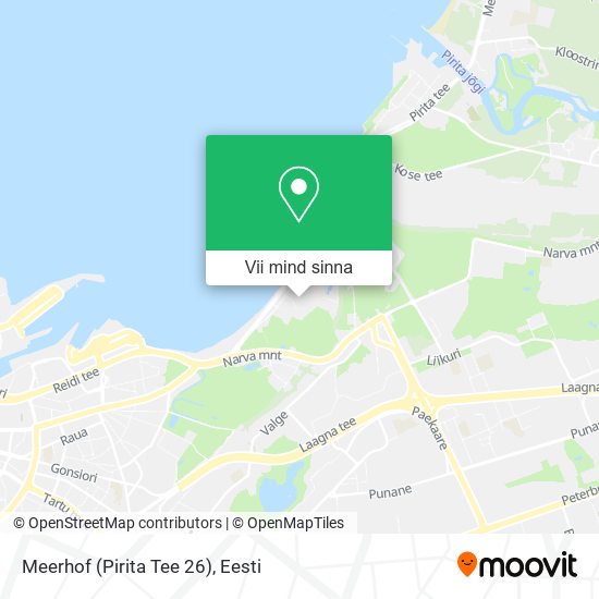 Meerhof (Pirita Tee 26) kaart