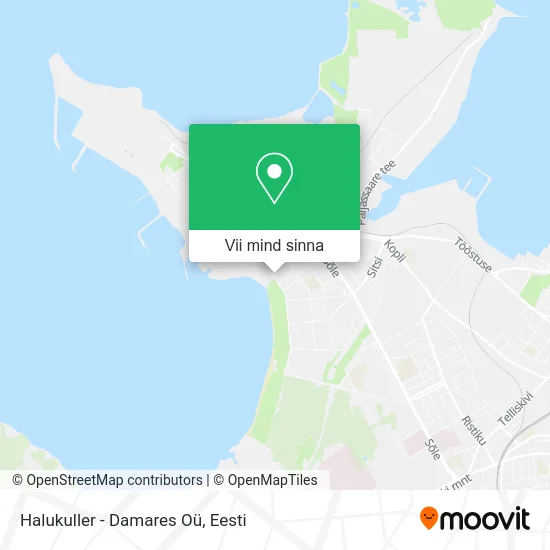 Halukuller - Damares Oü kaart