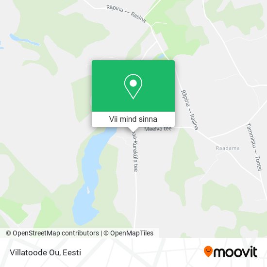 Villatoode Ou kaart