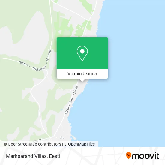 Marksarand Villas kaart