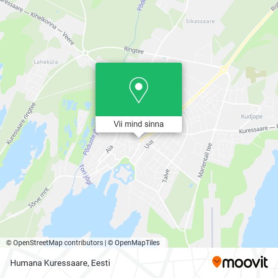 Humana Kuressaare kaart