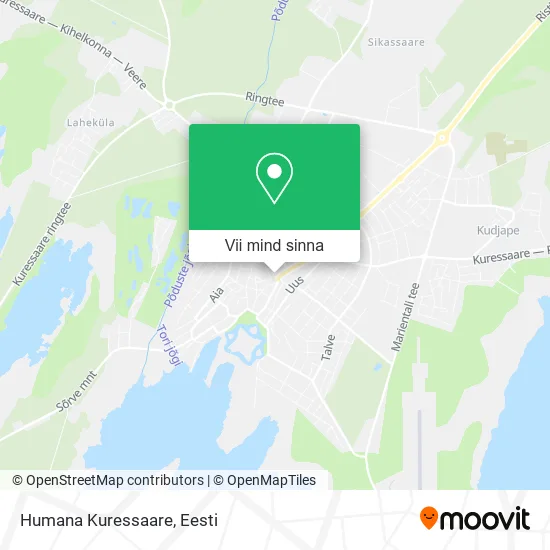 Humana Kuressaare kaart