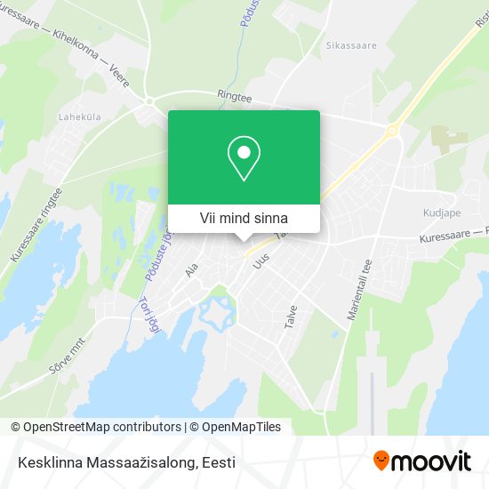 Kesklinna Massaažisalong kaart